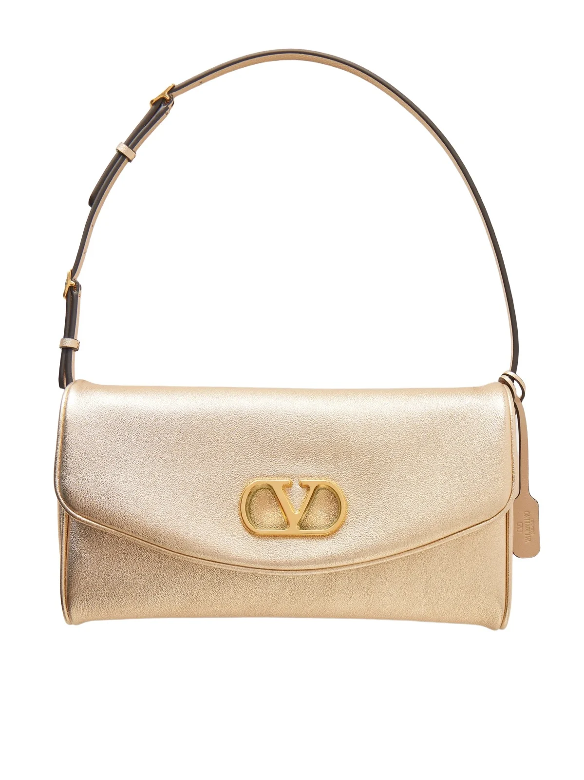 Devain Metallic Leather Shoulder Bag Devain Metallic Leather Shoulder Bag