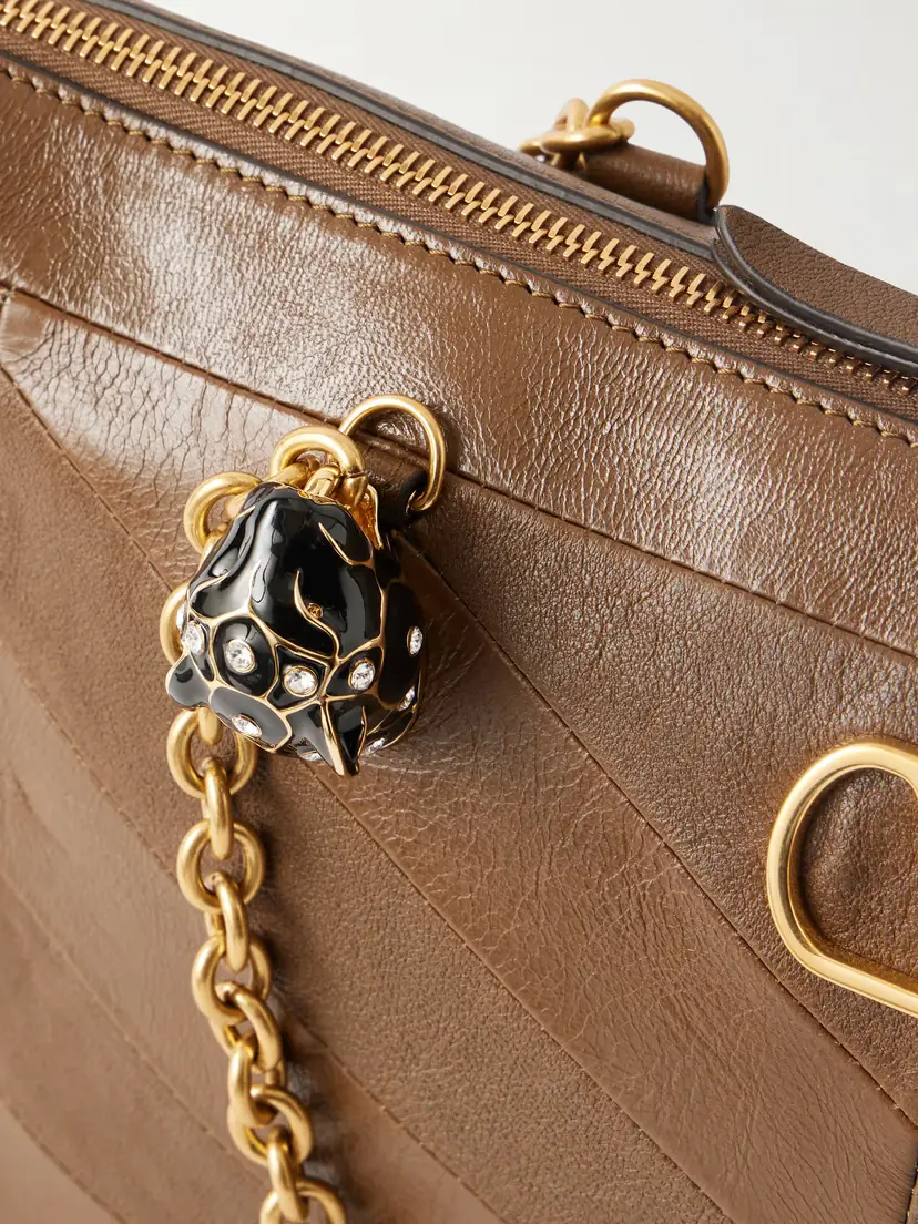 Valentino Garavani Panthea Medium Embellished Leather Shoulder Bag | Thumbnail 5 Valentino Garavani Panthea Medium Embellished Leather Shoulder Bag | Thumbnail 5