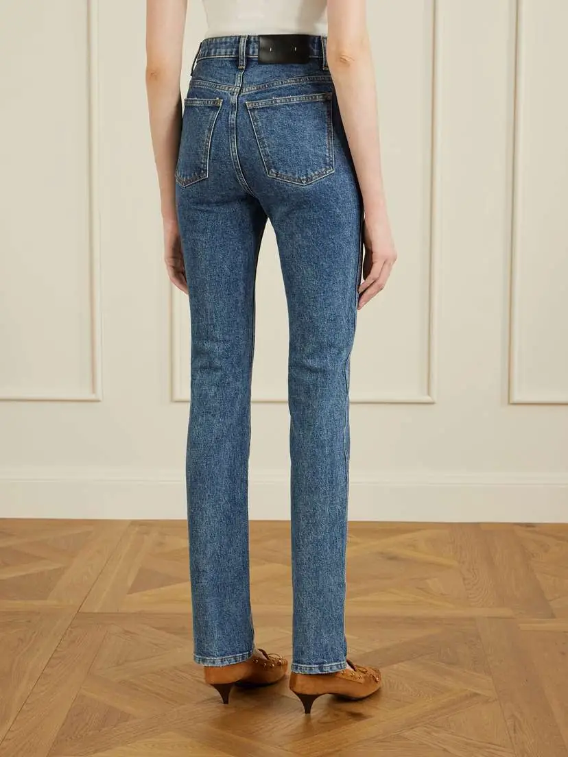 Khaite Daria High-rise Slim-leg Jeans | Thumbnail 4