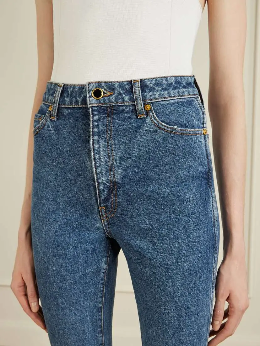 Khaite Daria High-rise Slim-leg Jeans | Thumbnail 5