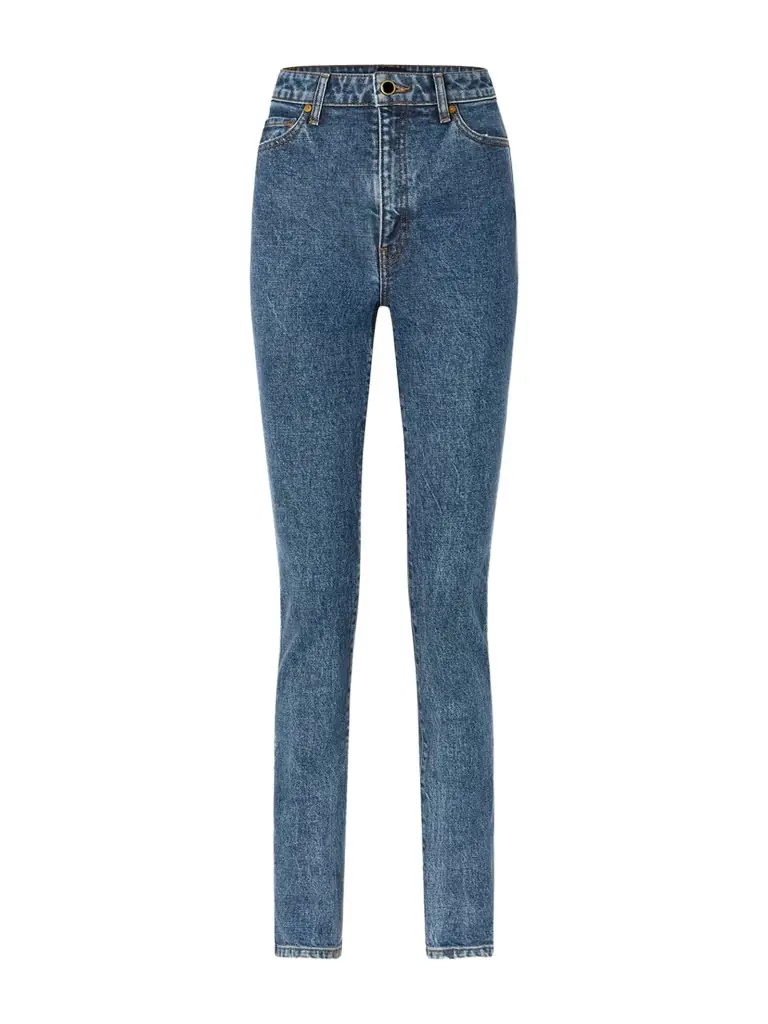 Khaite Daria High-rise Slim-leg Jeans | Image 1 Khaite Daria High-rise Slim-leg Jeans | Image 1