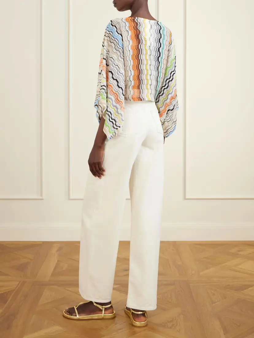Missoni Striped Crochet-knit Top | Thumbnail 3 Missoni Striped Crochet-knit Top | Thumbnail 3
