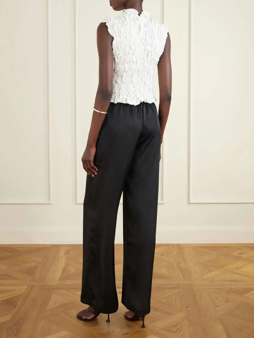 Heirlome Sloane Silk-crepe Top | Thumbnail 3 Heirlome Sloane Silk-crepe Top | Thumbnail 3