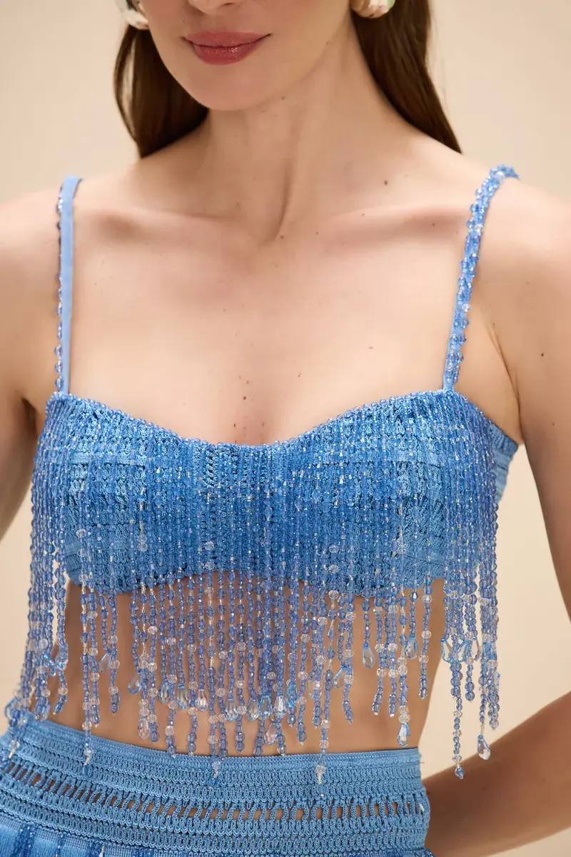 PatBo CLARA FRINGE TOP | Thumbnail 2