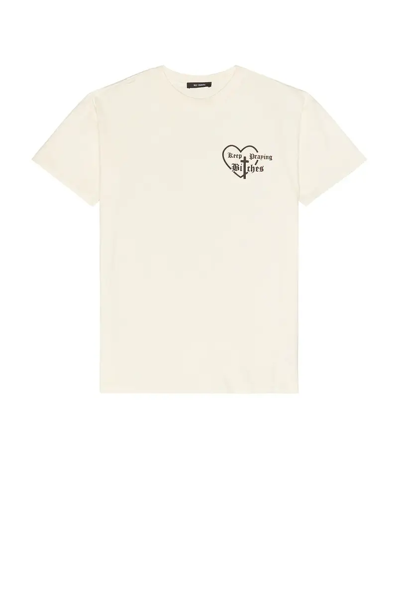 Willy Chavarria Keep Praying Bitches Easy Tee | Thumbnail 4 Willy Chavarria Keep Praying Bitches Easy Tee | Thumbnail 4