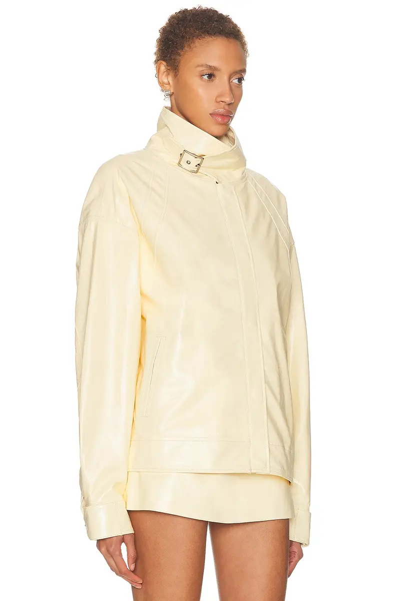 Mimchik Buckle Aviator Jacket | Thumbnail 3 Mimchik Buckle Aviator Jacket | Thumbnail 3