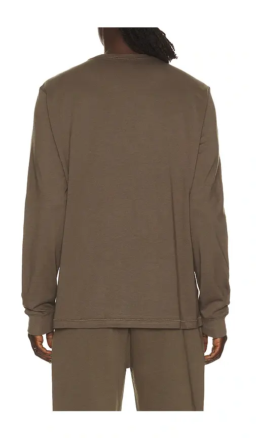 Skims Cotton Long Sleeve T-Shirt | Thumbnail 2