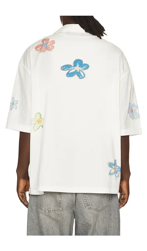 Nahmias Super Bloom Cropped Short Sleeve Shirt | Thumbnail 2