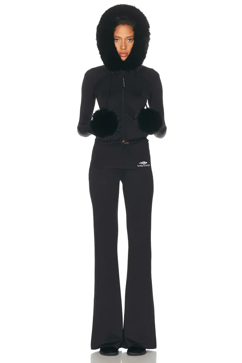 Balenciaga Furry Zip Up Jacket | Thumbnail 4 Balenciaga Furry Zip Up Jacket | Thumbnail 4
