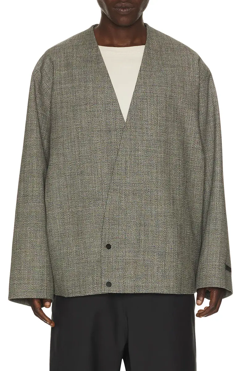 Fear of god Relaxed Cropped Lapelles Jacket | Thumbnail 2 Fear of god Relaxed Cropped Lapelles Jacket | Thumbnail 2