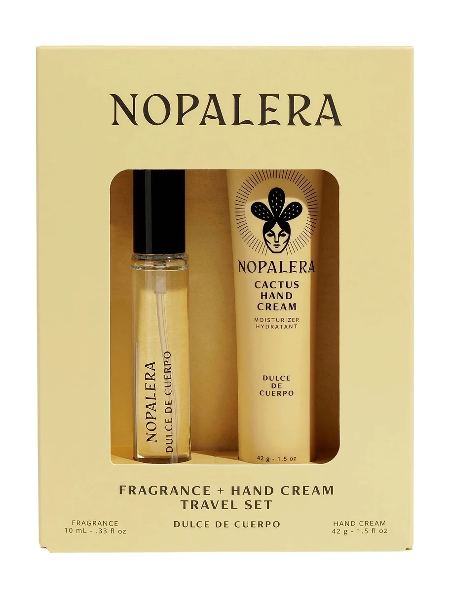 Nopalera Hand Cream + Travel Perfume Set