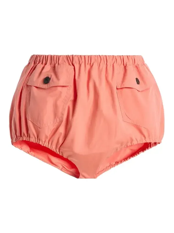 Prada Cotton-Poplin Bloomer Shorts