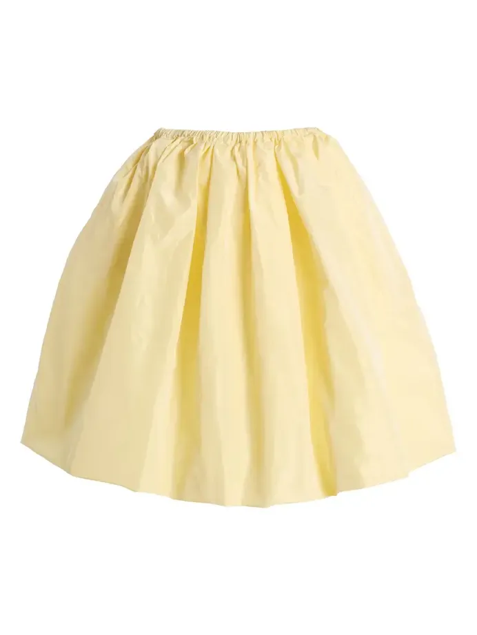 Silk Taffeta Midi Skirt Silk Taffeta Midi Skirt