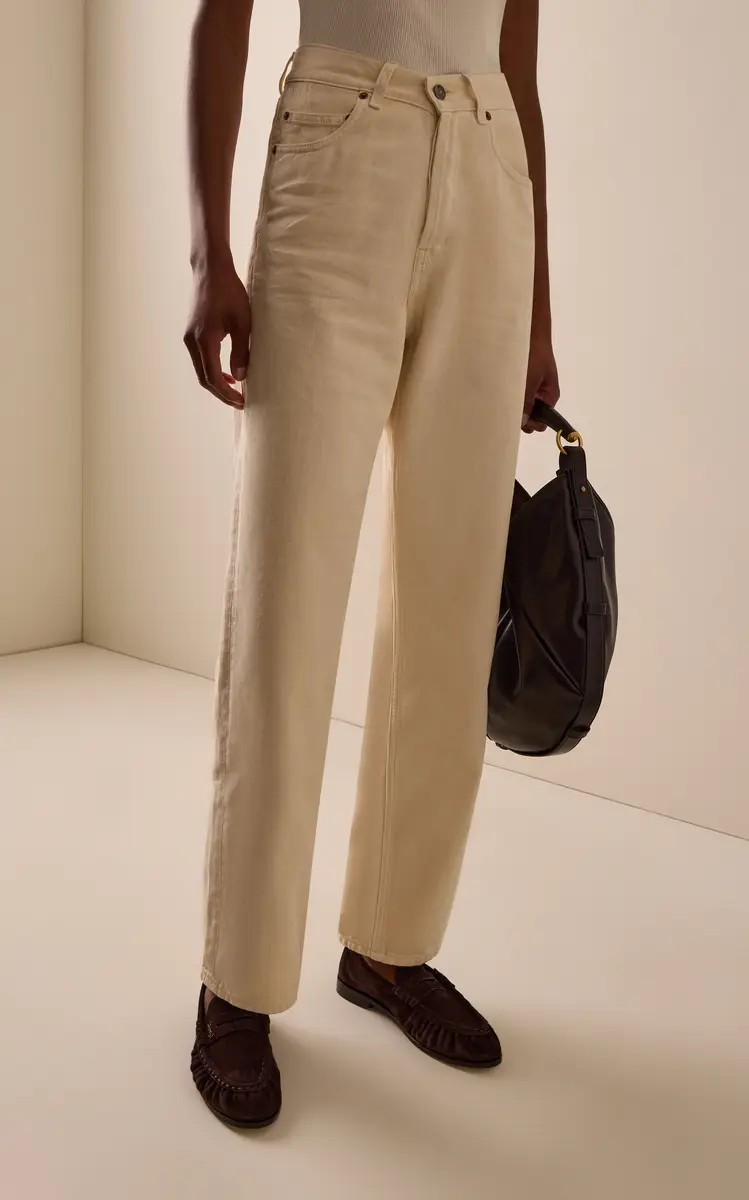 Saint Laurent V-Waist Long Baggy Jeans | Thumbnail 3 Saint Laurent V-Waist Long Baggy Jeans | Thumbnail 3