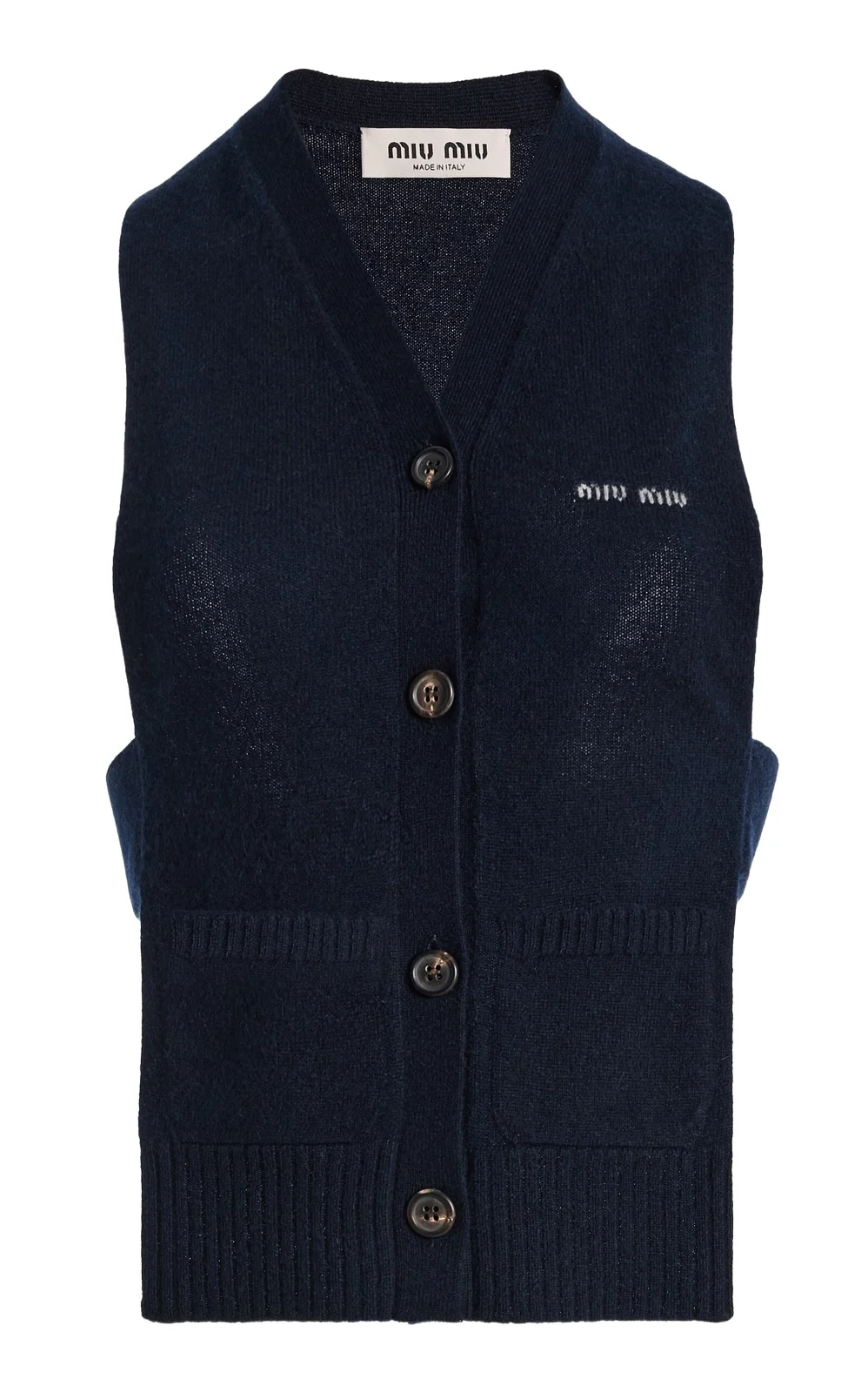 Miu Miu Cashmere Cardigan Vest