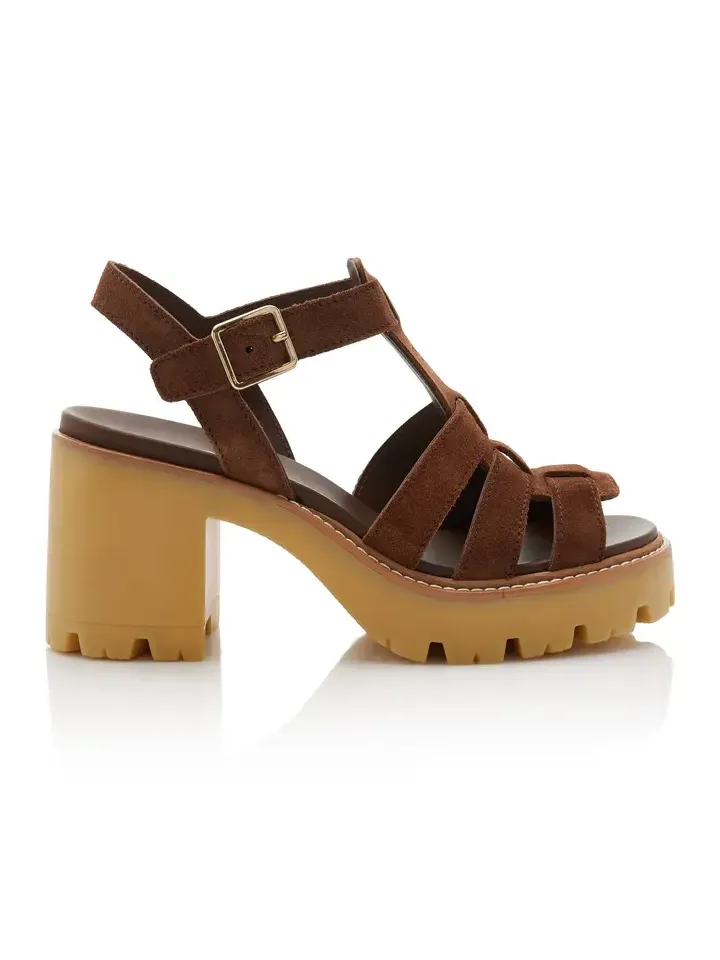 Suede Platform Sandals Suede Platform Sandals
