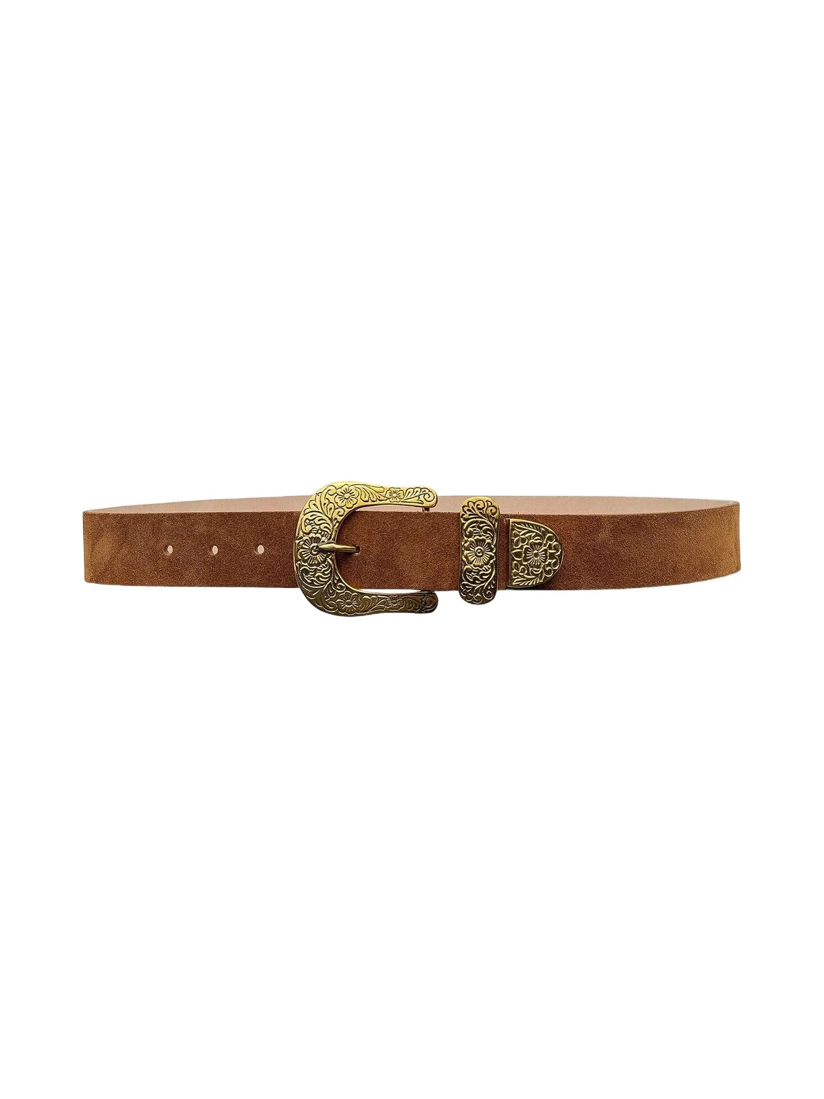 L'Agence Women's Otera Suede Belt