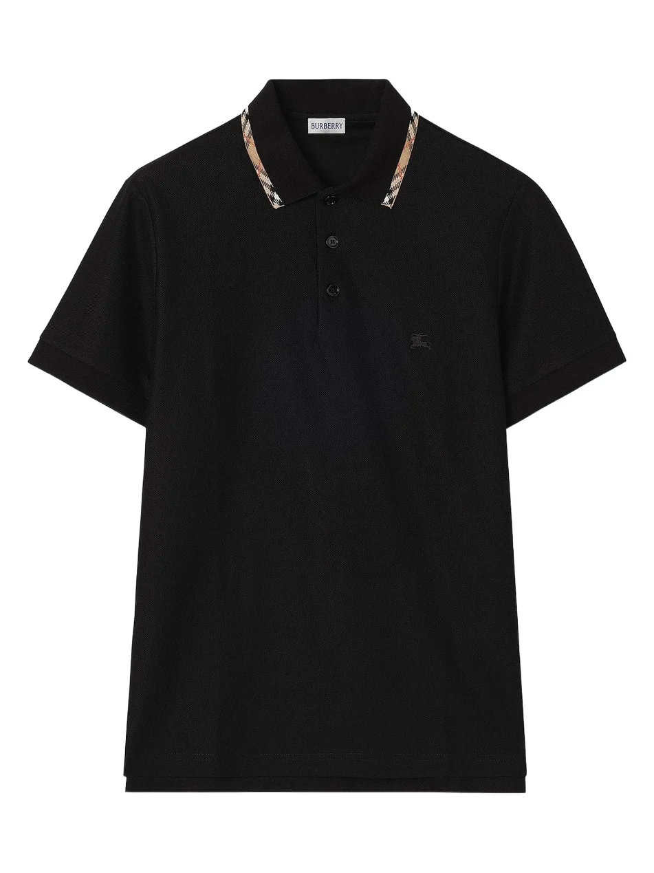 Men's Eddie Logo Cotton Polo Shirt