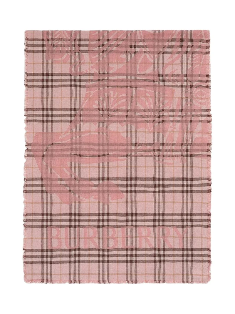 Women's Check EKD Scarf