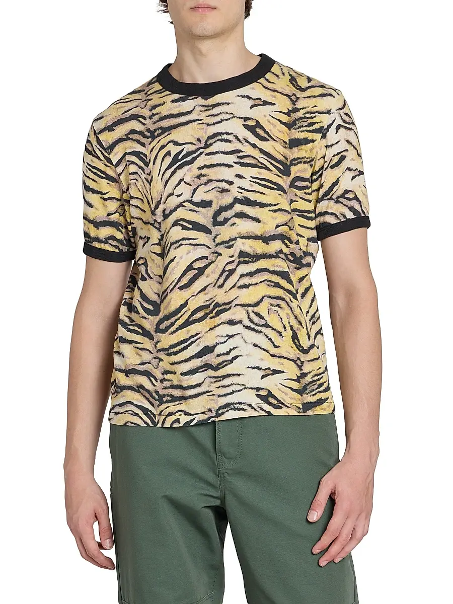 KENZO Men's Tiger Slim-Fit T-Shirt | Thumbnail 3