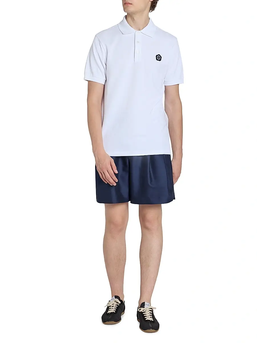 KENZO Men's Boke Flower 2.0 Crest Polo Shirt | Thumbnail 2