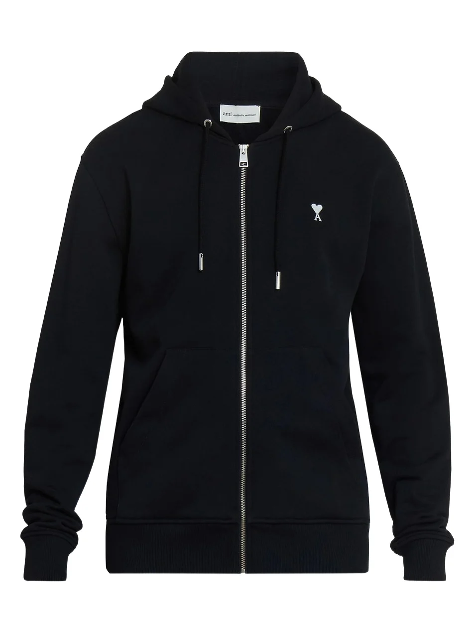 AMI PARIS Men's Ami de Coeur Cotton Zip-Front Hoodie