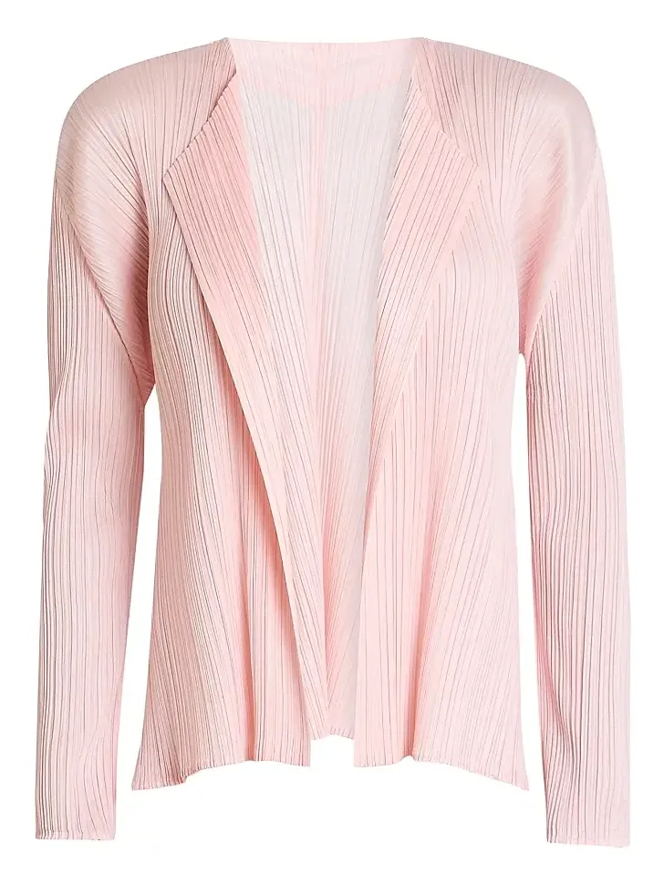 Women's Monthly Colors: March Plissé Blazer Women's Monthly Colors: March Plissé Blazer
