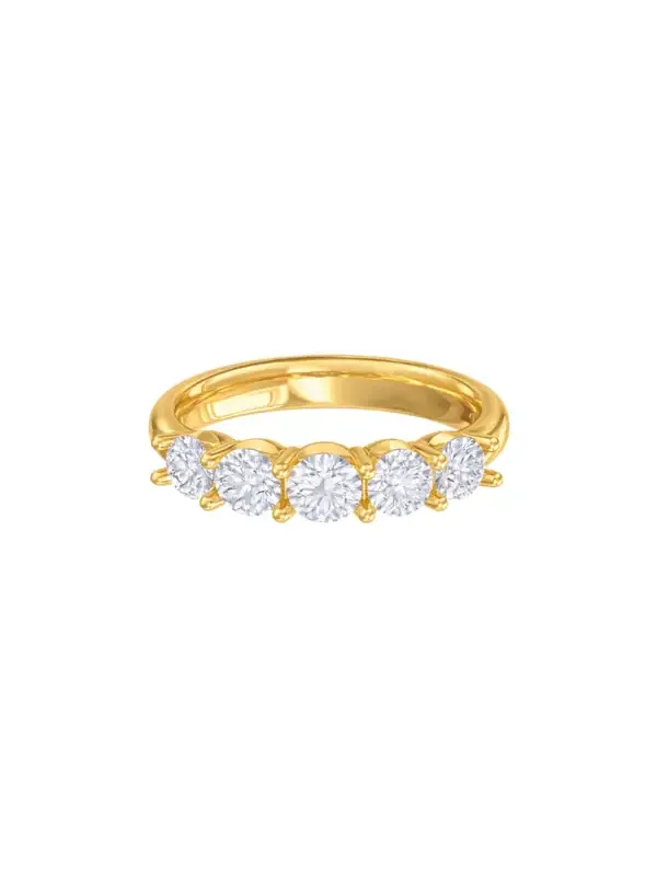 1.995ct Diamond 14K Gold Baguette Dainty Ring