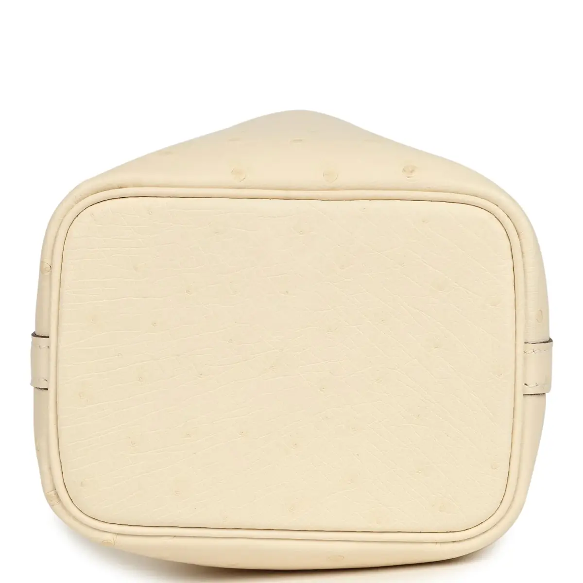 HERMÈS Hermes Micro Picotin Lock 14 Nata Ostrich Palladium Hardware | Thumbnail 6 HERMÈS Hermes Micro Picotin Lock 14 Nata Ostrich Palladium Hardware | Thumbnail 6