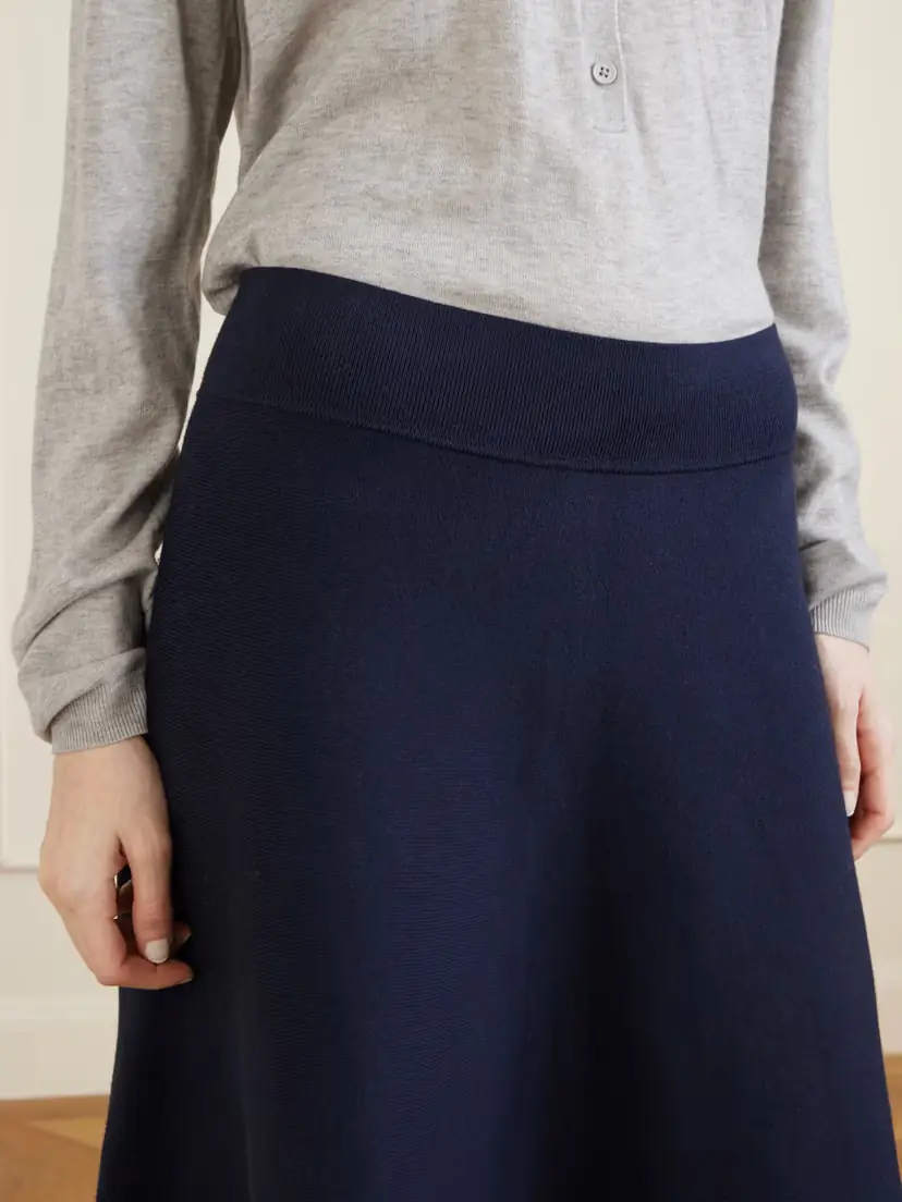 The Frankie Shop July Woven Midi Skirt | Thumbnail 5