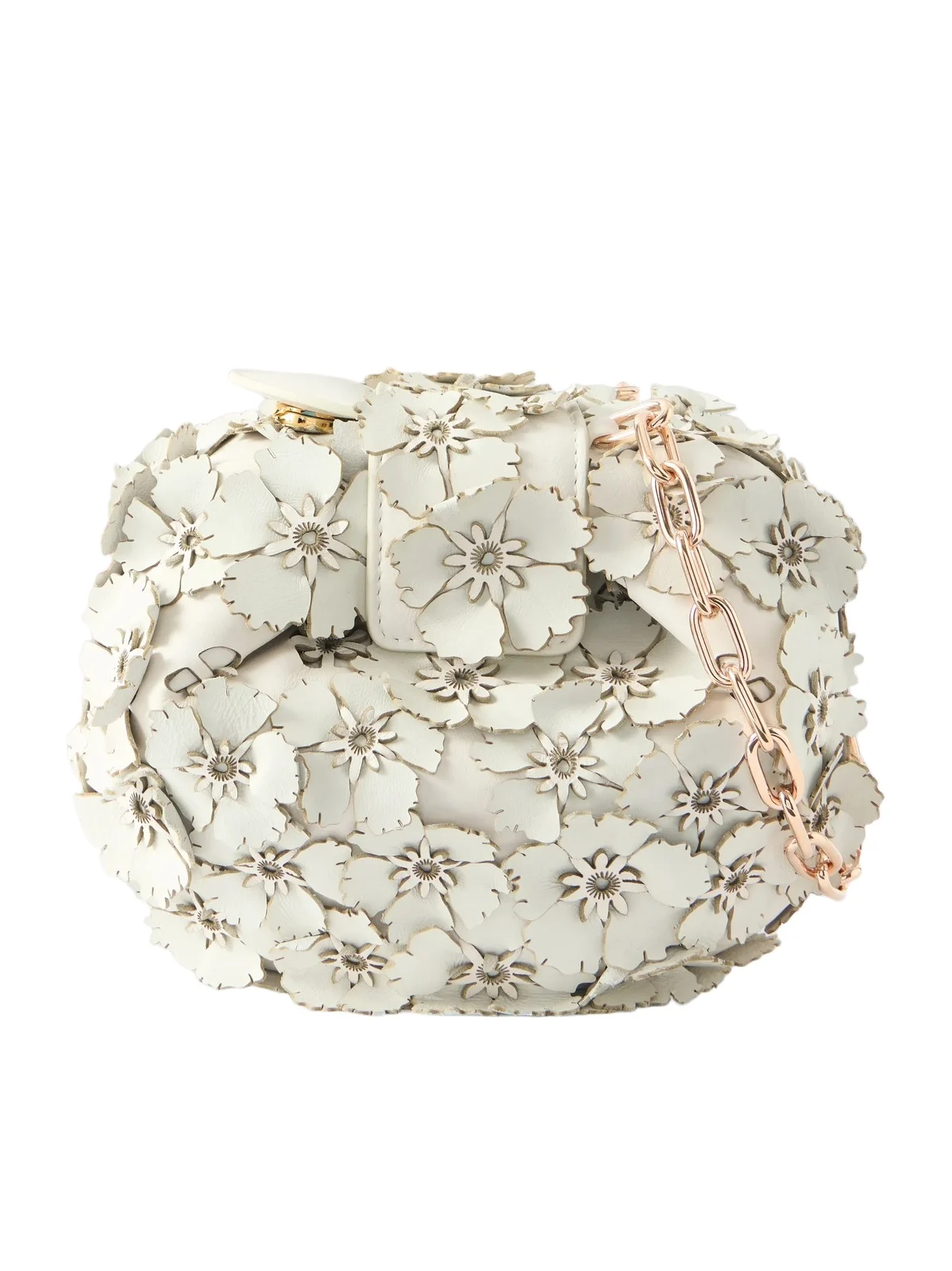 Soft Demi Appliquéd Leather Clutch Soft Demi Appliquéd Leather Clutch
