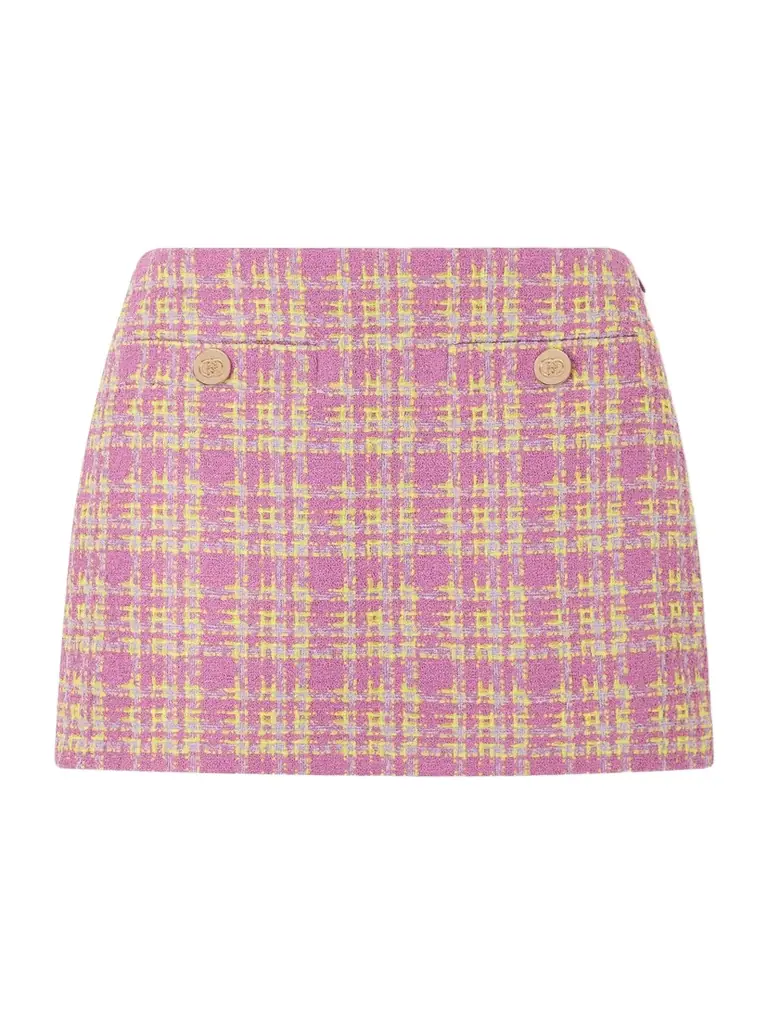 Cotton-blend Tweed Mini Skirt Cotton-blend Tweed Mini Skirt