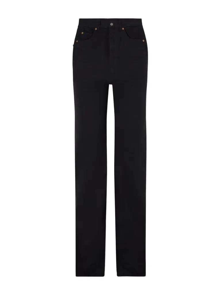 70's High-rise Straight-leg Jeans