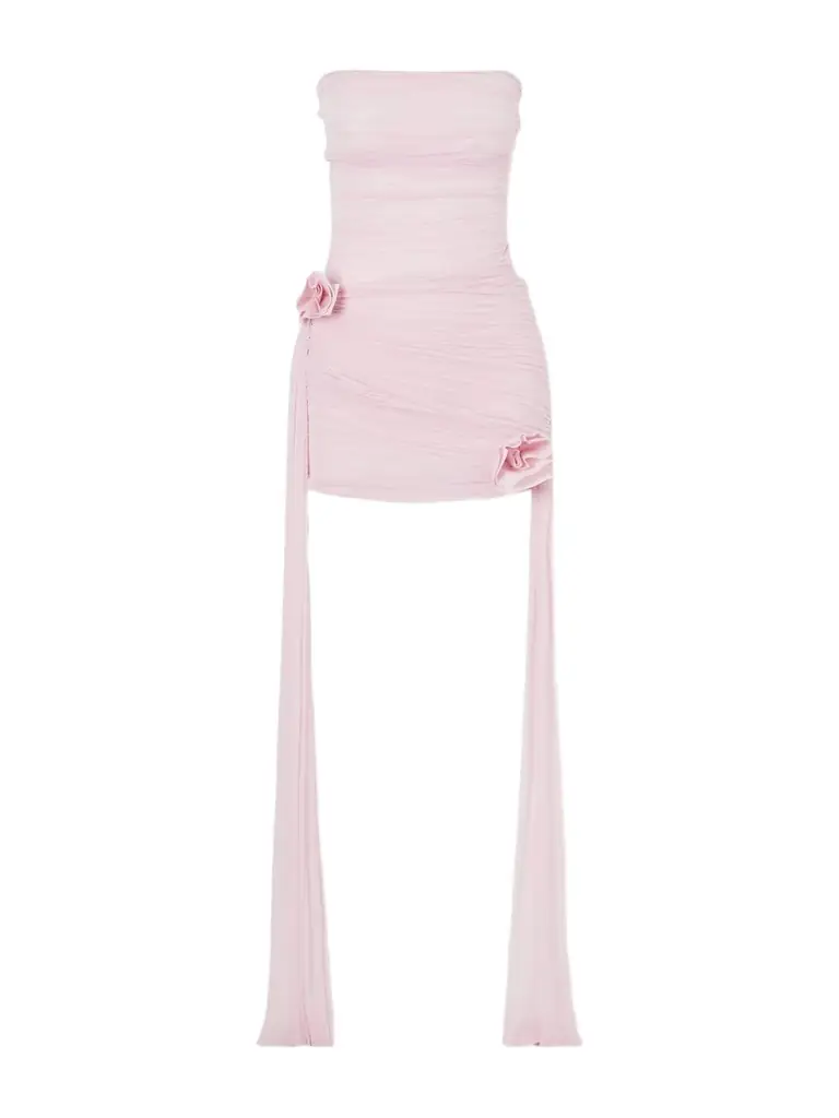 Maygel Coronel Arena Draped Jersey Mini Dress | Image 1 Maygel Coronel Arena Draped Jersey Mini Dress | Image 1