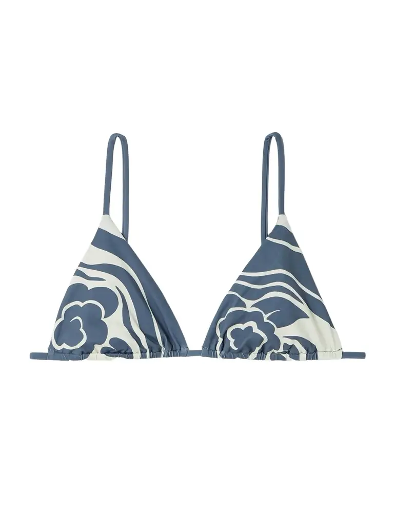 SIR. Lilou Printed Triangle Bikini Top | Image 1 SIR. Lilou Printed Triangle Bikini Top | Image 1