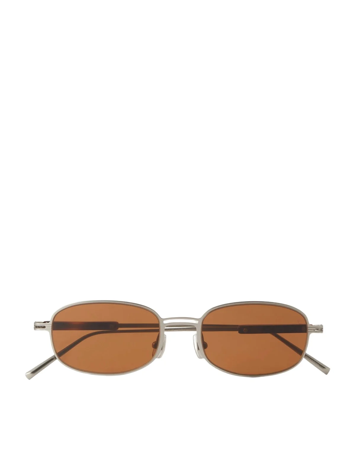 Square-frame Silver-tone And Acetate Sunglasses