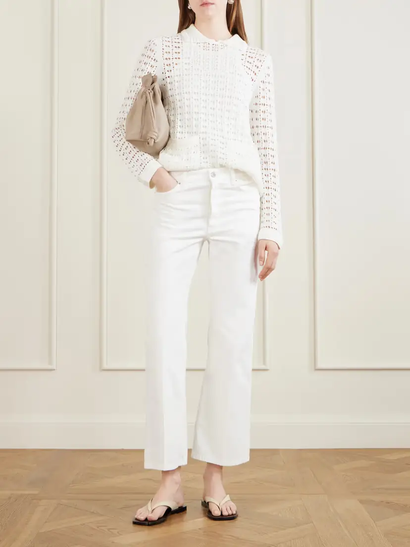 Arch4 Sunny Crocheted Cotton Sweater | Thumbnail 2 Arch4 Sunny Crocheted Cotton Sweater | Thumbnail 2