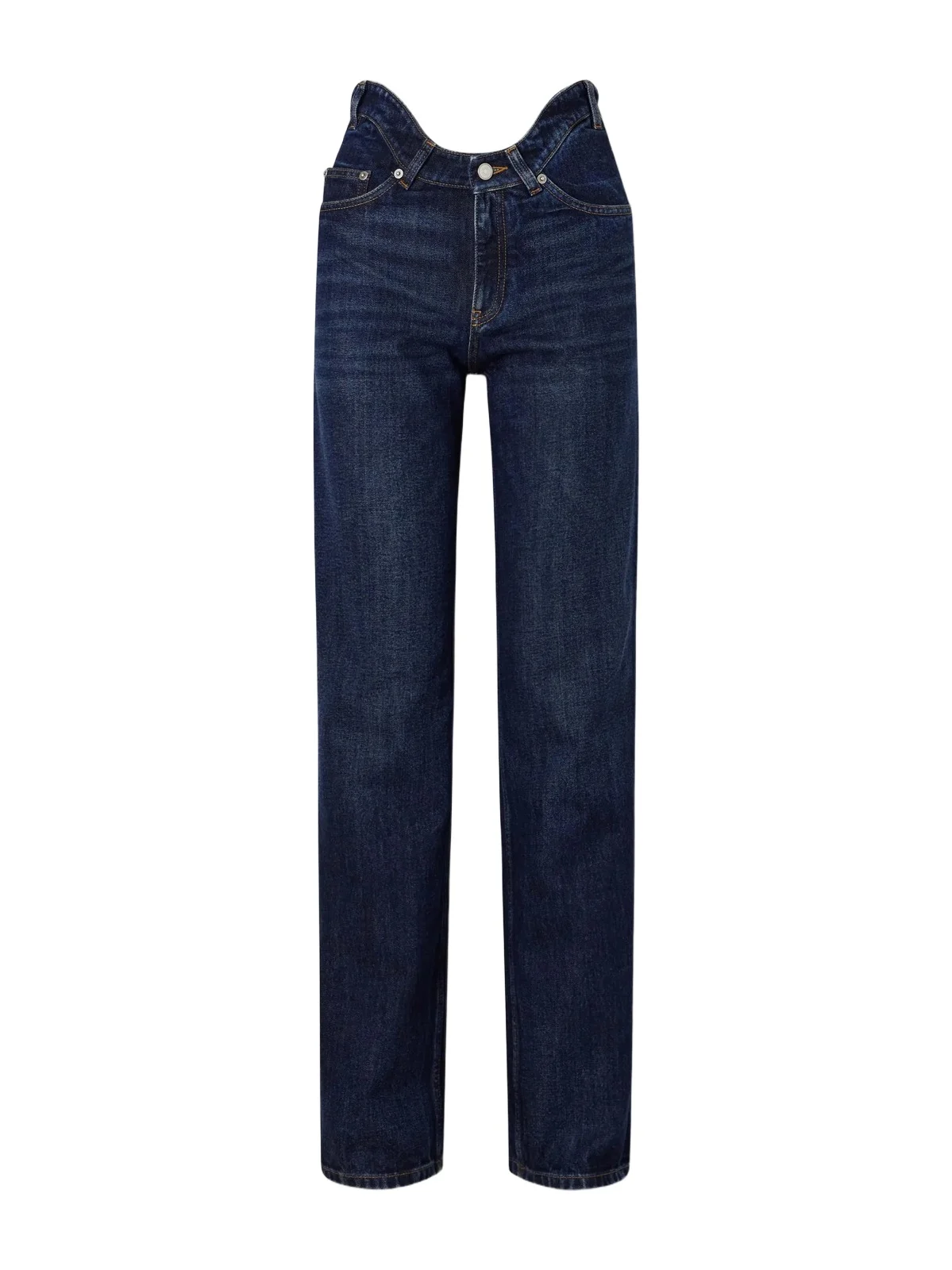 Jean Paul Gaultier High-rise Straight-leg Jeans