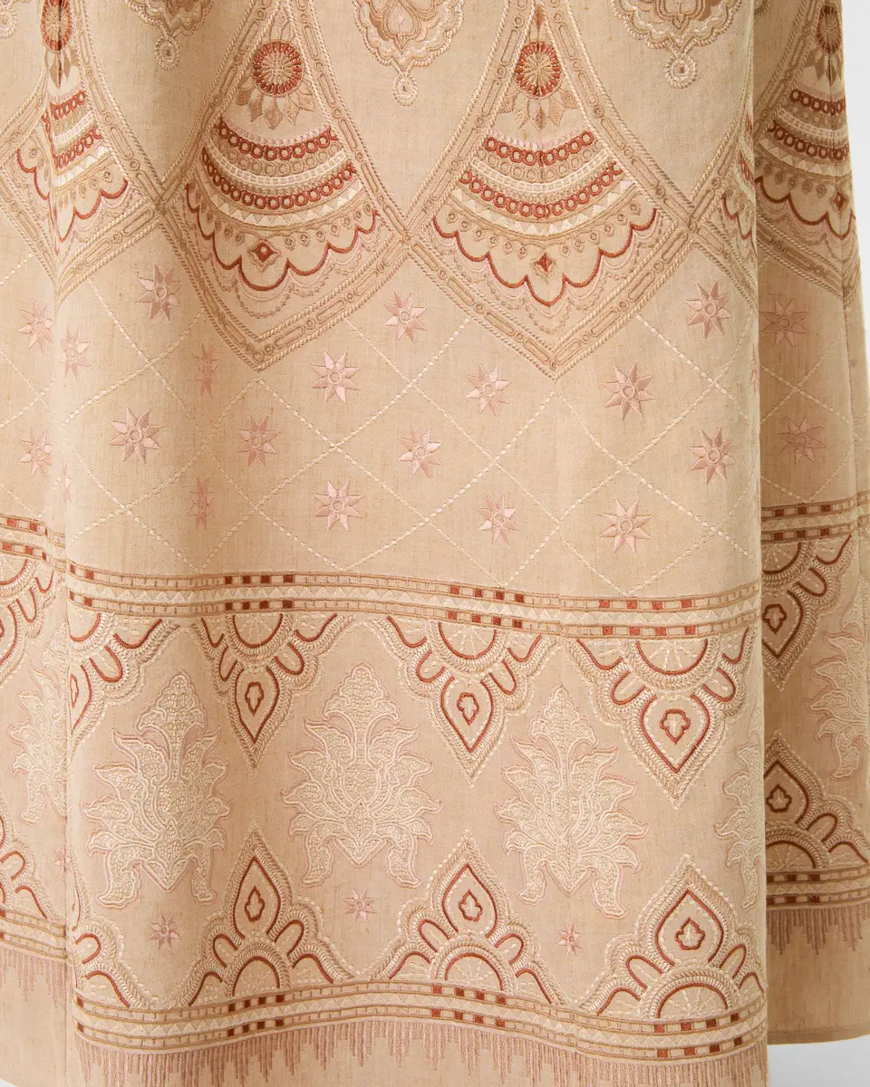 Emporio Sirenuse Camille Skirt with Meridiana Embroidery | Thumbnail 12 Emporio Sirenuse Camille Skirt with Meridiana Embroidery | Thumbnail 12