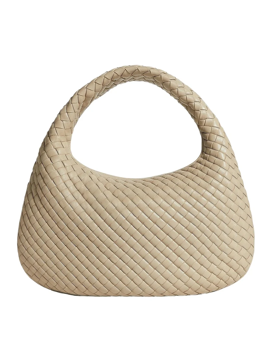Bottega Veneta Women's Veneta Padded Intrecciato-Leather Shoulder Bag