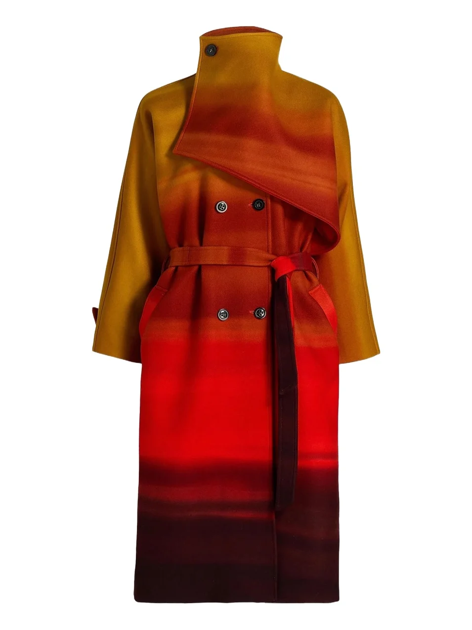 Libertine Women's California Sunset New Wave Wool Coat
