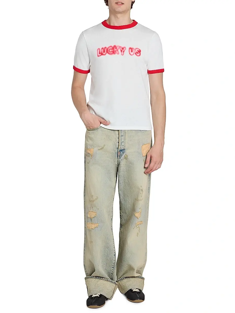 KENZO Men's Lucky Us Slim-Fit T-Shirt | Thumbnail 2