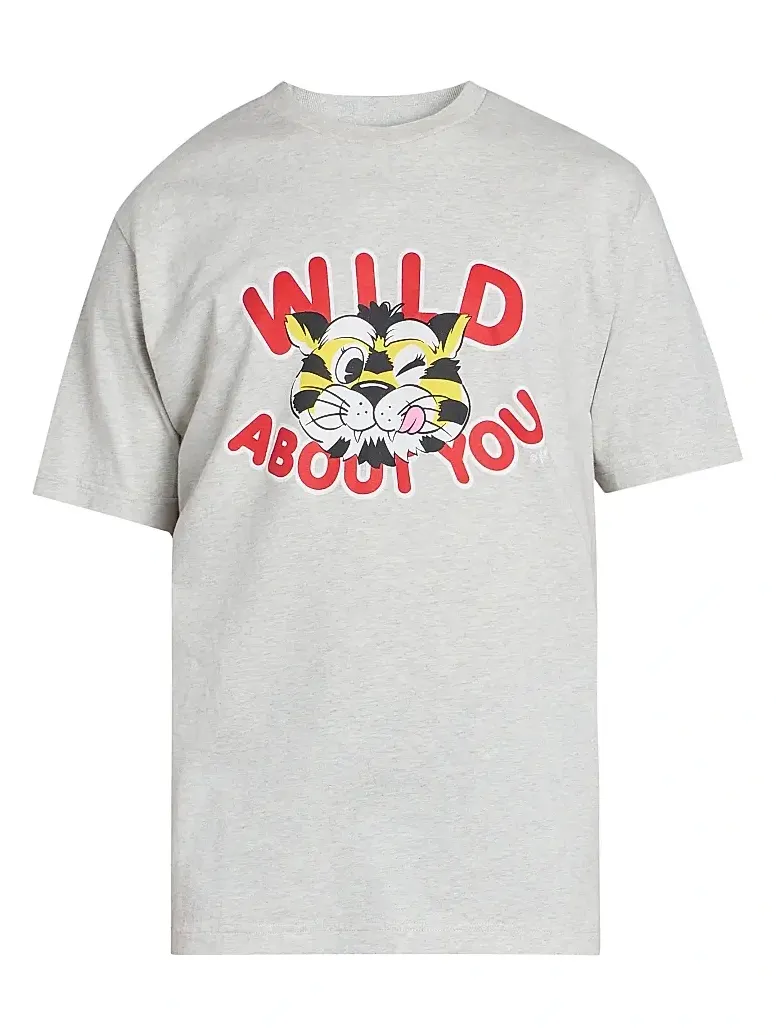 Men's Wild Tiger Graphic T-Shirt