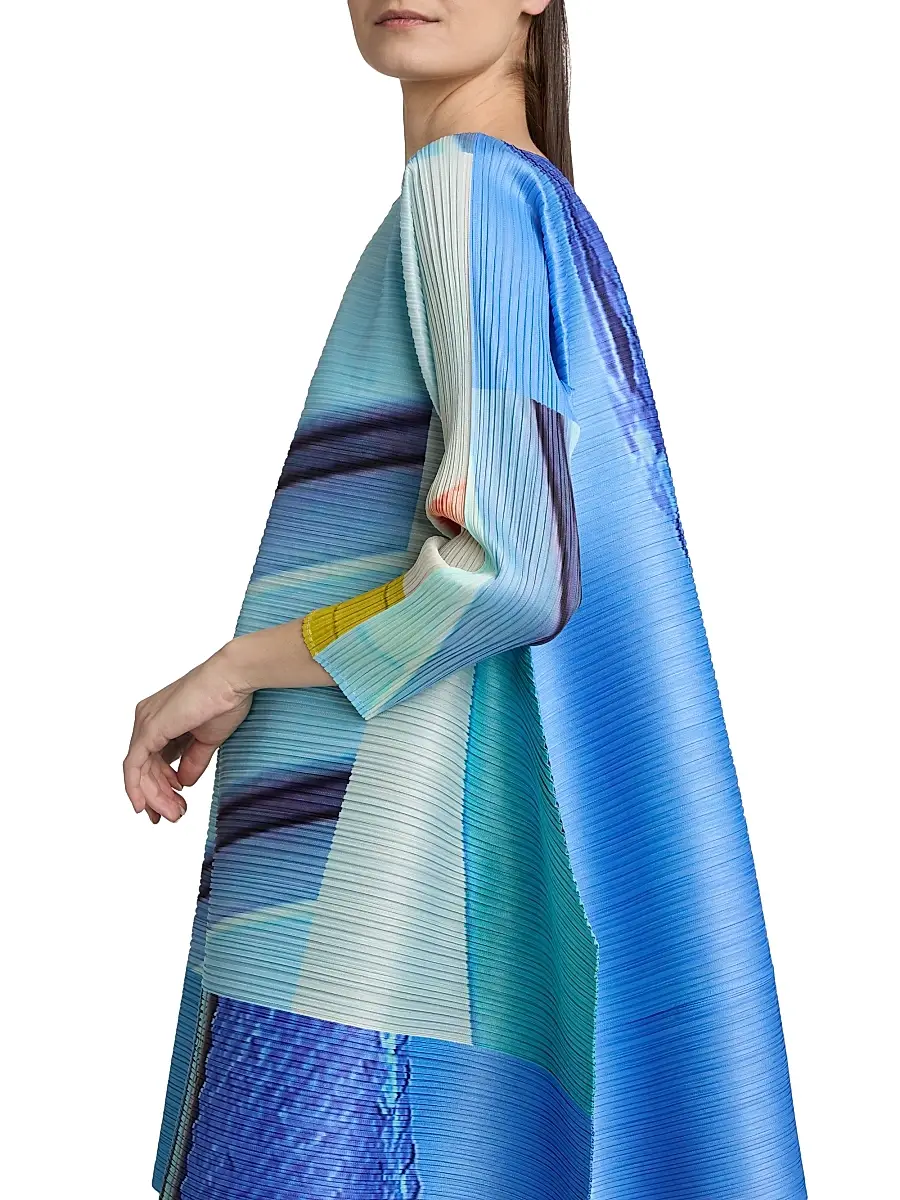 Pleats Please Issey Miyake Women's City Collage Top | Thumbnail 6 Pleats Please Issey Miyake Women's City Collage Top | Thumbnail 6