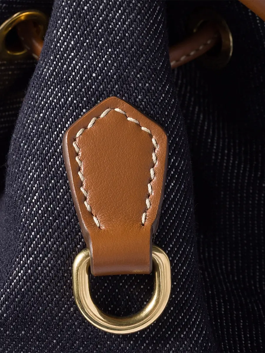 Miu Miu Women's Denim Backpack | Thumbnail 5 Miu Miu Women's Denim Backpack | Thumbnail 5