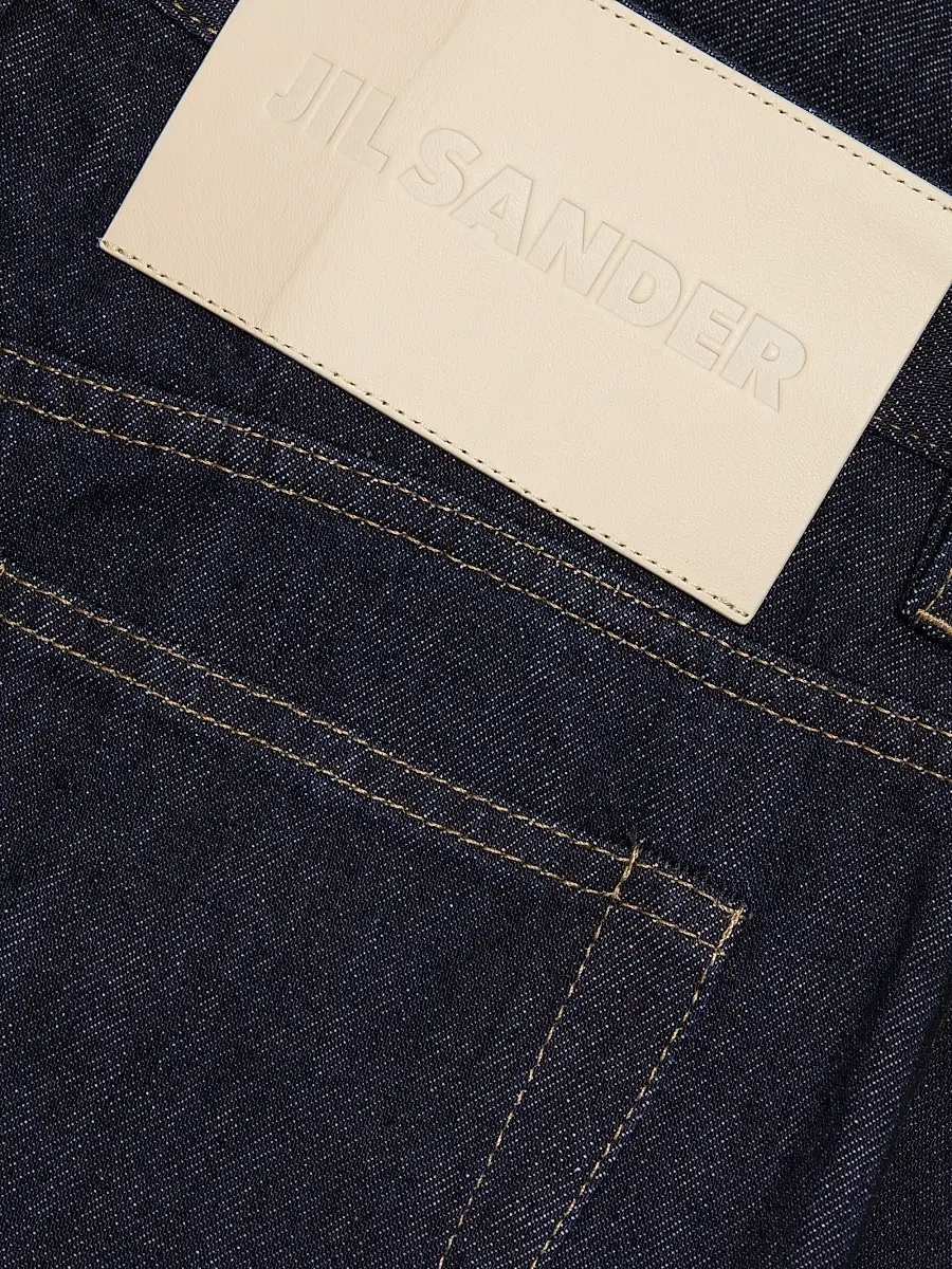 Jil Sander Women's Creased Denim Trousers | Thumbnail 7 Jil Sander Women's Creased Denim Trousers | Thumbnail 7