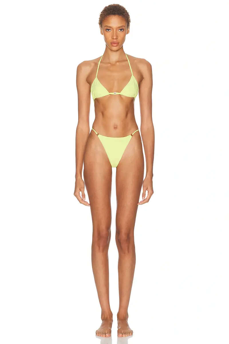 Kiki de Montparnasse Coeur Triangle Bikini Bottom | Thumbnail 4