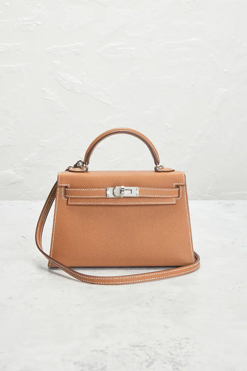 HERMÈS Hermes Epsom Kelly 20 Handbag | Thumbnail 4 HERMÈS Hermes Epsom Kelly 20 Handbag | Thumbnail 4