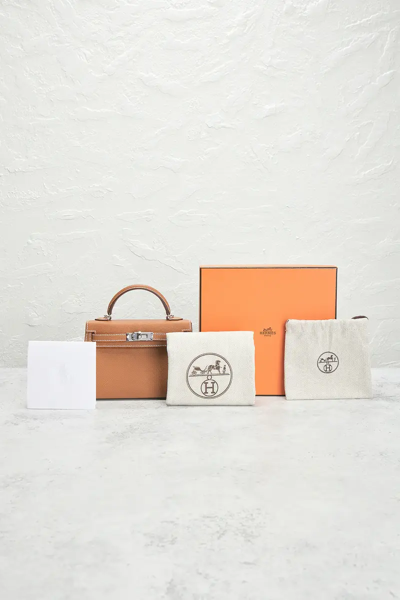HERMÈS Hermes Epsom Kelly 20 Handbag | Thumbnail 10 HERMÈS Hermes Epsom Kelly 20 Handbag | Thumbnail 10