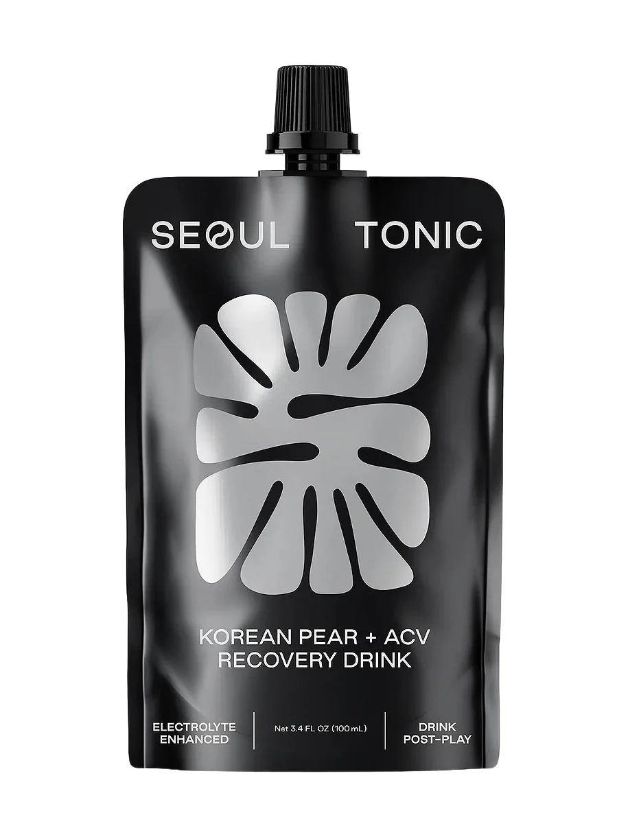 Seoul Tonic Korean Pear, Ginseng, ACV & Electrolyte Recovery Tonic Pack Of 12